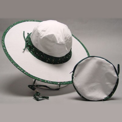 Foldable Hats, the Hats with Wire Brim that Twist and Fold